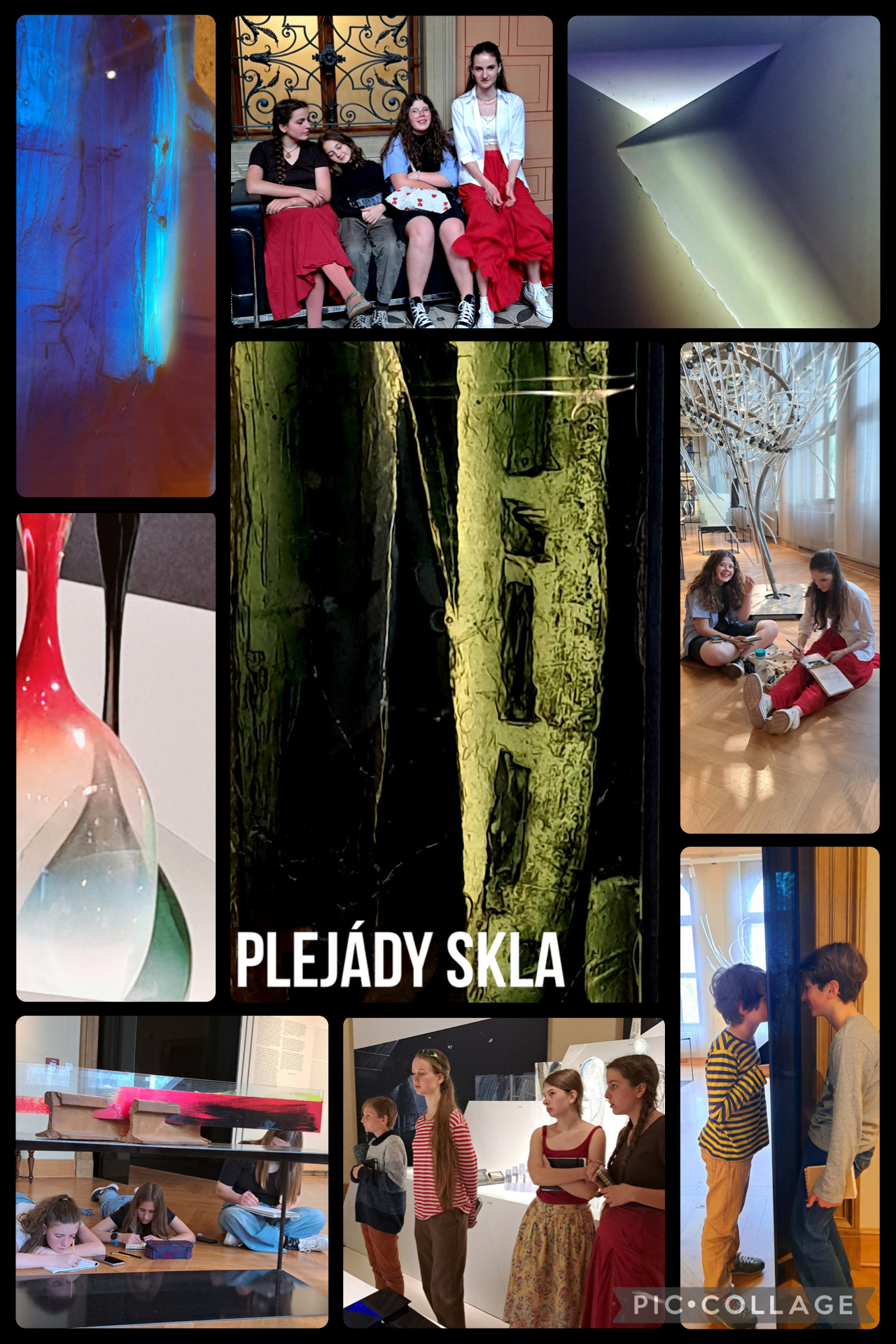 z výstavy skla